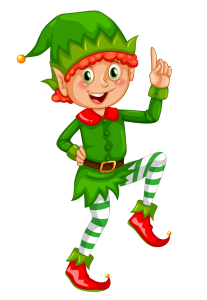 a christmas elf